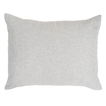 Perne in Stil Contemporan - Set 2 perne gri perlat cu textură striată din bumbac și poliester 70x50 cm