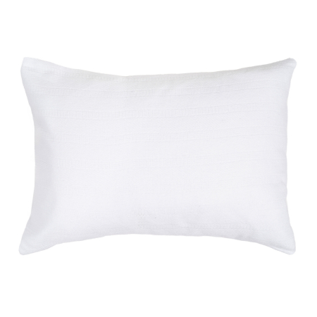Perne in Stil Contemporan - Set 2 perne lumbare pentru canapea din bumbac și poliester alb 70x50 cm