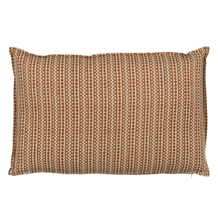 Perne Decorative in Stil Rustic - Set 2 perne rustice cu dungi in relief
