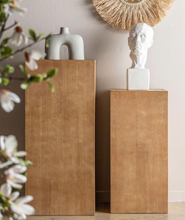 Set piedestale lemn brad LECCO – titlu imagine principală [3]