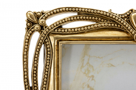 Rame foto aurii din rășină cu design ornamental – imagine principală – Line [3]