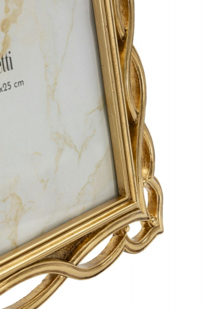 Rame foto aurii din rășină cu margini ondulate – imagine principală – Wave [3]