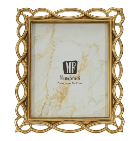 Rame foto aurii din rășină cu margini ondulate – imagine principală – Wave [2]