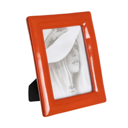 CADOURI - Set 2 rame foto cărămizii din poliresină cu profil lat și lucios 13 x 18 cm