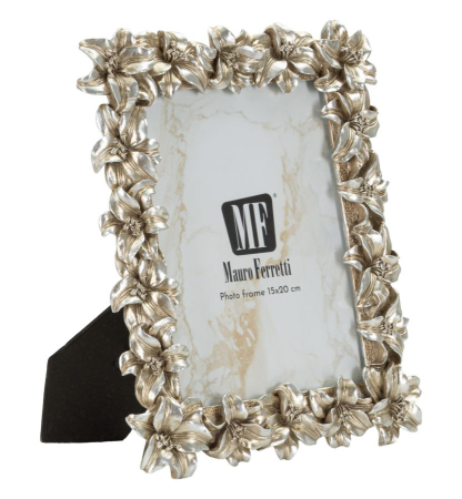 CADOURI - Set 2 rame foto mici stil glam argintiu antichizat