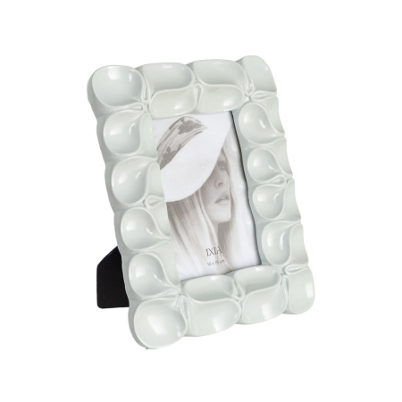 CADOURI - Set 2 rame foto verde mentă cu relief în pernuțe moi din poliresină 10 x 15 cm