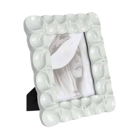 CADOURI - Set 2 rame foto verde mentă cu relief în pernuțe moi din poliresină 13 x 18 cm