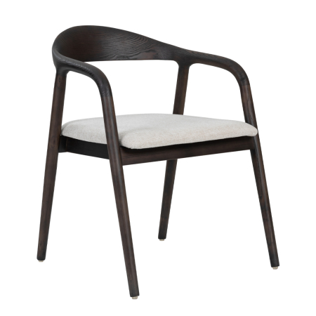 Mobilier - Set 2 scaune de dining din lemn de frasin maro