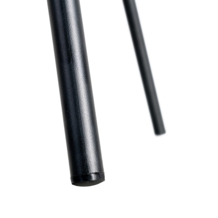 Set 2 scaune dining roșu teracotă HoReCa din stofă și metal [10]