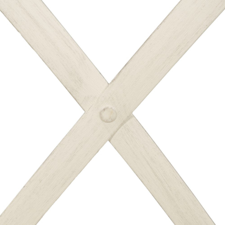 Set 2 scaune dining și HORECA albe cu spătar tip X din polipropilenă [11]