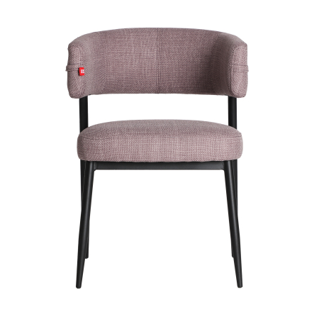 Scaune Dining - Set 2 scaune dining tapițate cu stofă mov melanj Merano