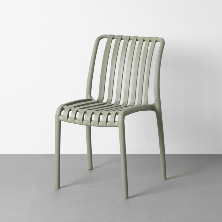Scaune verzi stivuibile moderne|Mobilier grădină de calitate