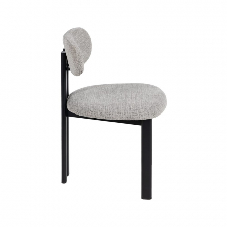 Set 2 scaune gri moderne cu structură metalică – CreativDeco [3]