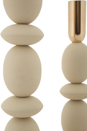 Sfeșnice metalice decorative crem Shuttle [2]