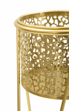 Set 2 suporturi flori Gold, metal auriu [5]
