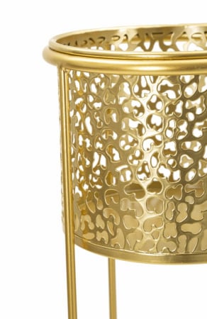 Set 2 suporturi flori Super Gold, metal auriu [5]