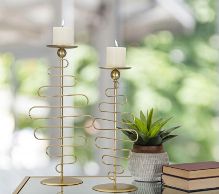 Set suporturi lumanari Alid design modern CreativDeco [6]