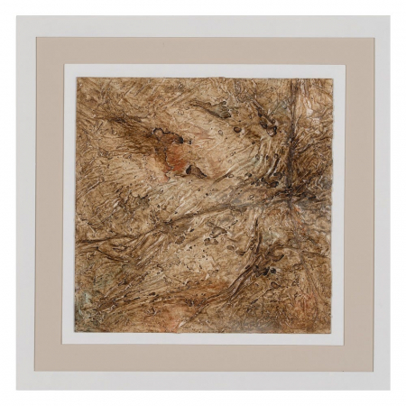 Set tablouri acrilice texturate manual 60x60 maro bej [2]