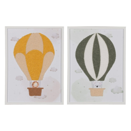 Camera copiilor - Set tablouri copii | Decor cu baloane pentru camera copiilor