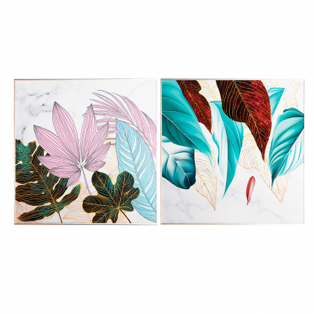 Decoratiuni perete - Tablouri Shabby Chic multicolore|Tablouri premium perete