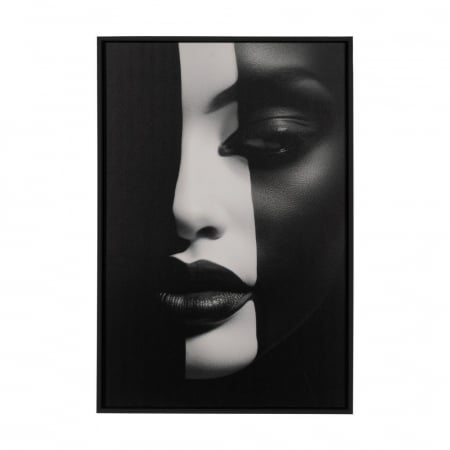 Galerie tablouri portrete feminine alb-negru MDF 40x60 [1]