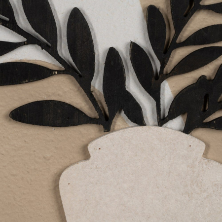 Set tablouri rustice moderne vaze relief 40x40 [4]