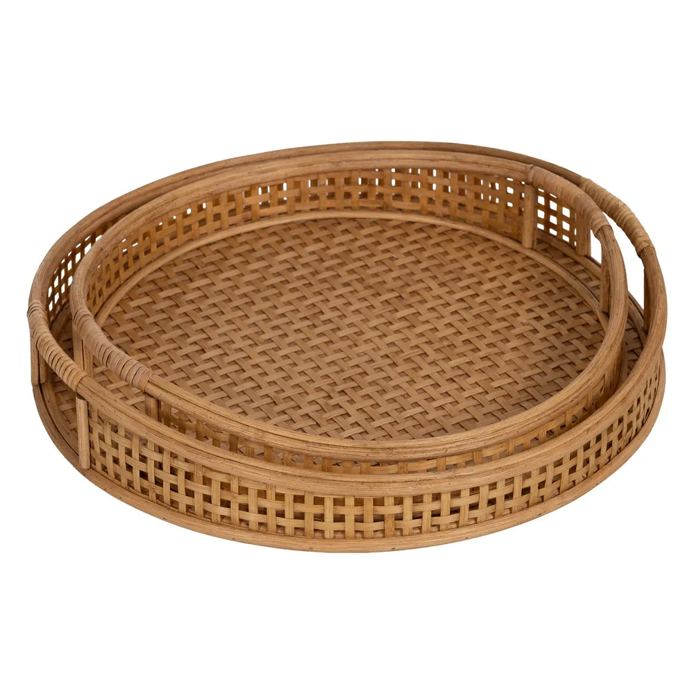 Tavi - Tavi rotunde decorative bambus | Obiecte eco-friendly