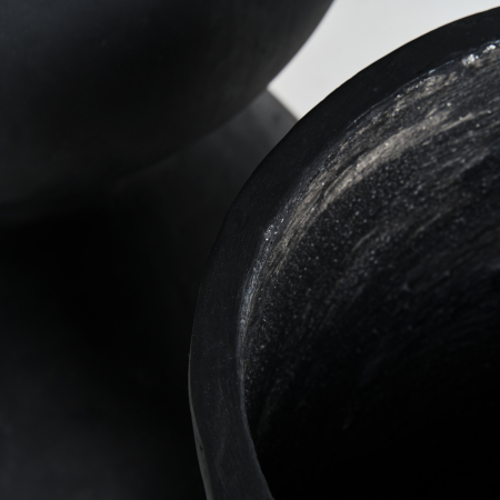 Set vase teracota neagra contemporane|Vase decorative statement [3]