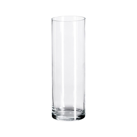 Obiecte decorative - Set vaze cilindrice din sticlă transparentă pentru aranjamente florale