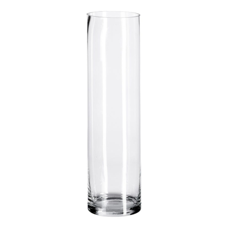 Obiecte decorative - Set vaze cilindrice din sticlă transparentă pentru aranjamente florale