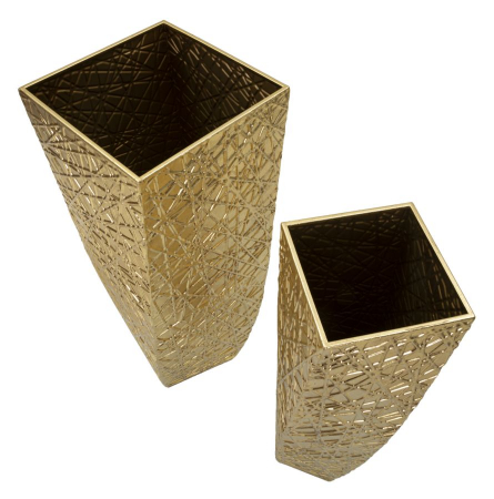 Vaze aurii geometrice glam CreativDeco [4]