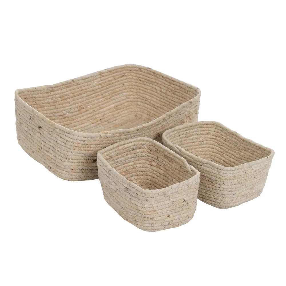 Cosuri - Cosuri impletite pentru organizare birou si baie CreativDeco