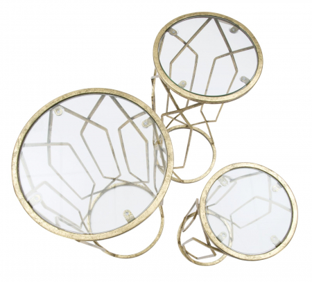 Set 3 masute laterale | Mobilier versatil | CreativDeco [3]