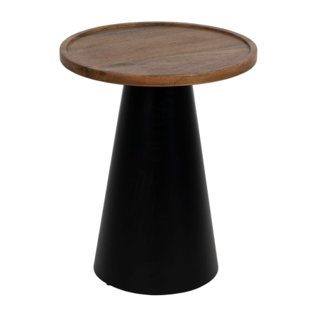 Imagine set 3 mese de cafea mango picioare negre [3]