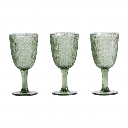 Pahare si cani - Pahare inalte cristal verde|Accesorii decorative