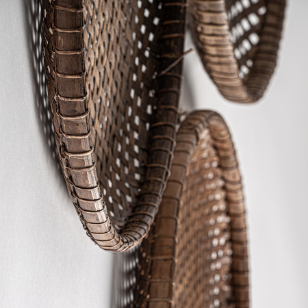 Set platouri decorative bambus boho | Decoratiuni perete [2]
