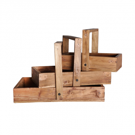 Tavi - Tavi lemn mahogany vintage|Accesorii servire etnice