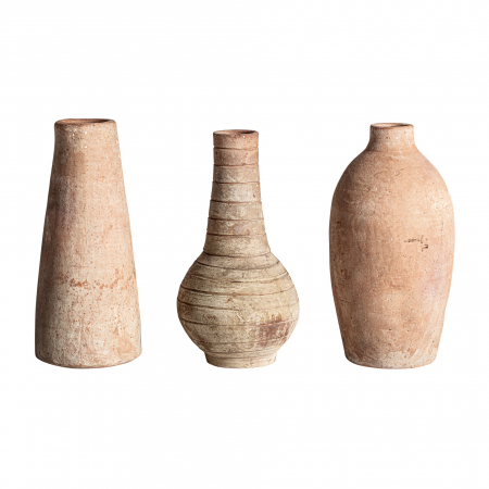 Vaze - Set vaze clasice teracota|Vaze decorative elegante