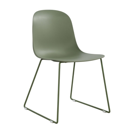 Mobilier - Set 4 scaune de dining grădină și HORECA din polipropilenă verde