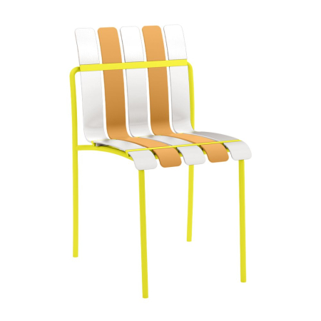 Mobilier - Set 4 scaune de grădină și HORECA din polipropilenă multicolor