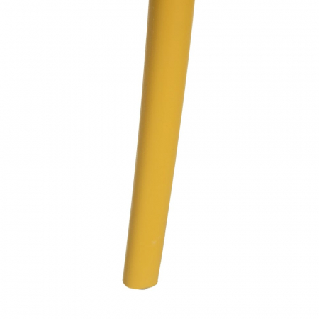 Scaune galbene din polipropilenă, ergonomice și stivuibile – set 4 bucăți [8]