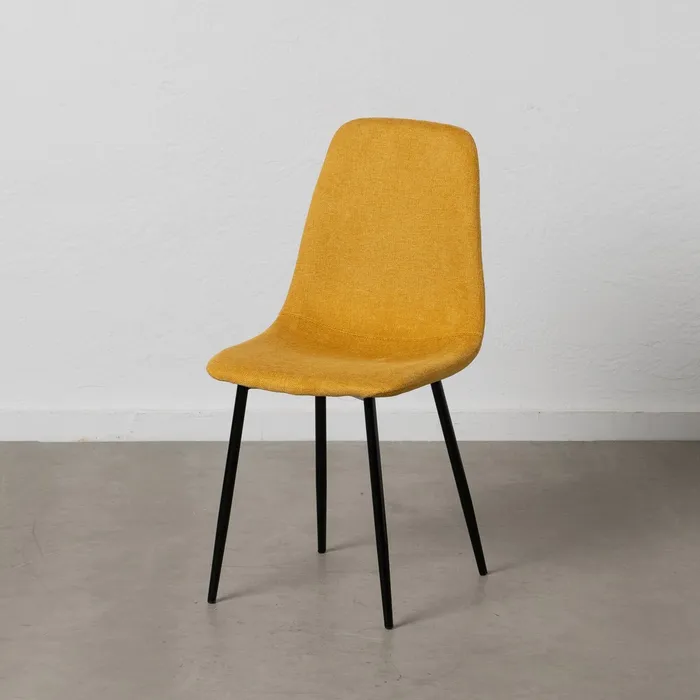 Contemporan - Set de scaune muștar pentru dining|Scaune moderne și confortabile