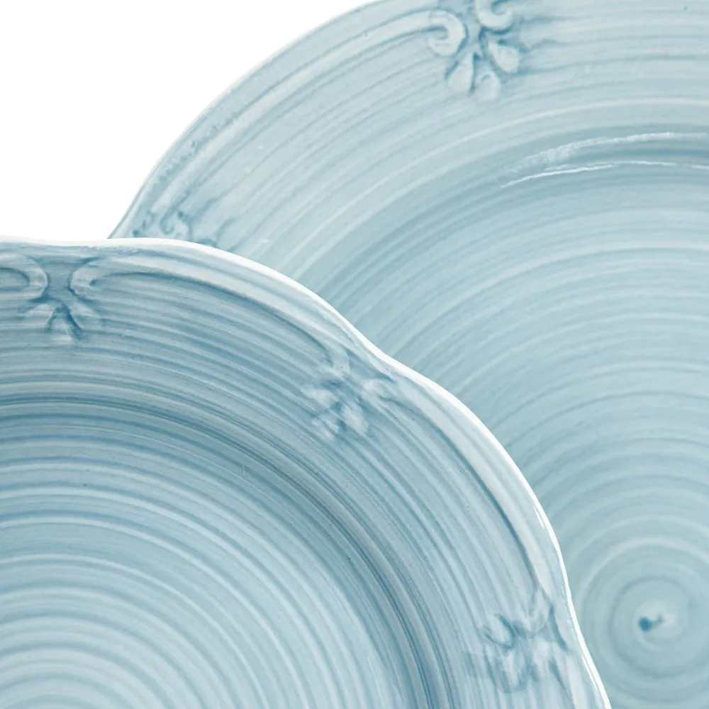 Set 6 Farfurii Desert Albastre | Ceramica Spaniola | Vesela [1]