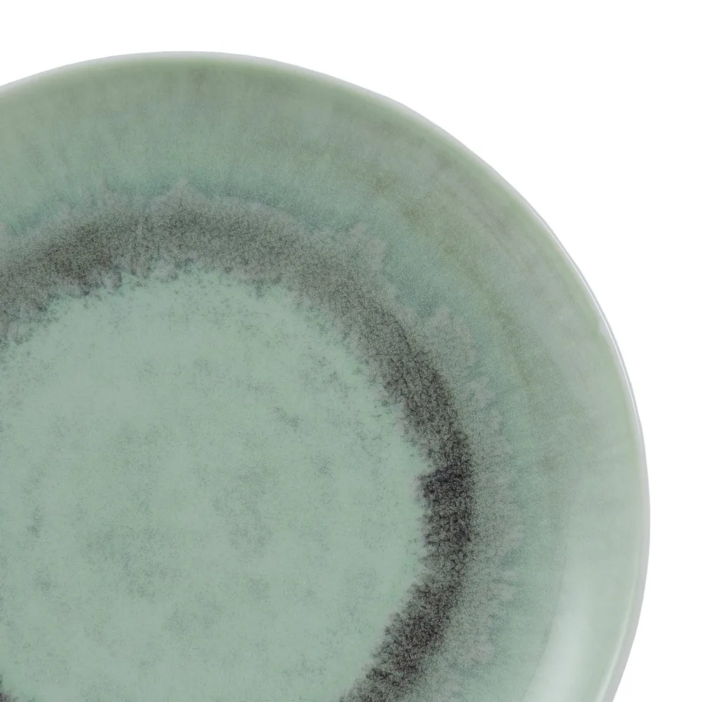 Farfurii desert verzi | Set 6 | Portelan premium | CreativDeco [2]