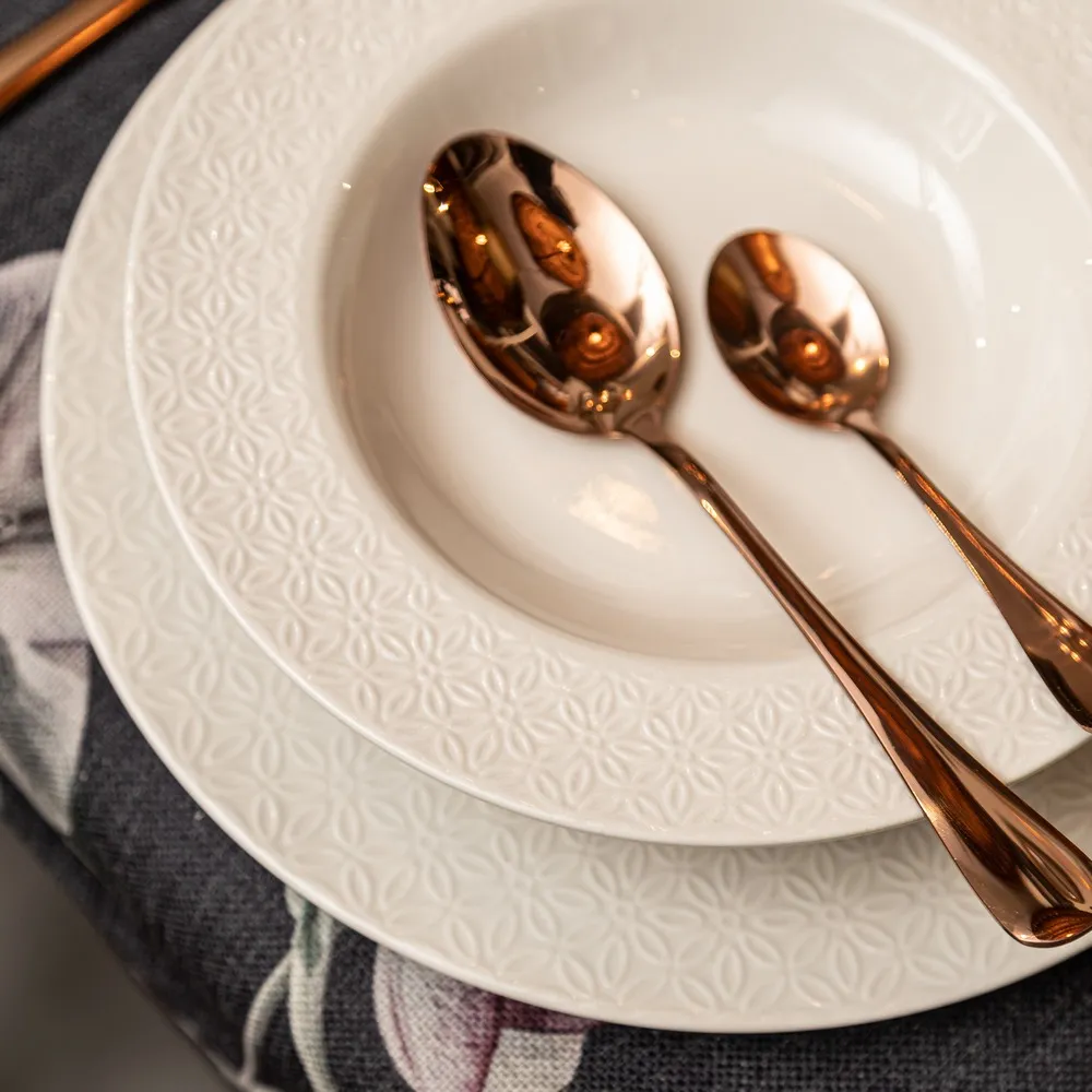 Set 6 Farfurii Intinse Clasice | Vesela Eleganta CreativDeco [5]