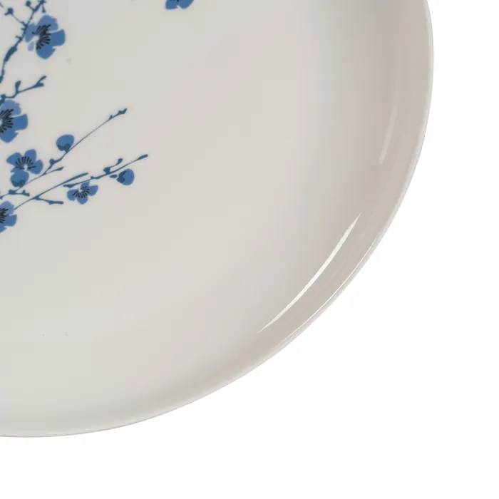 Farfurii intinse alb-albastre | Vesela cu model oriental [1]