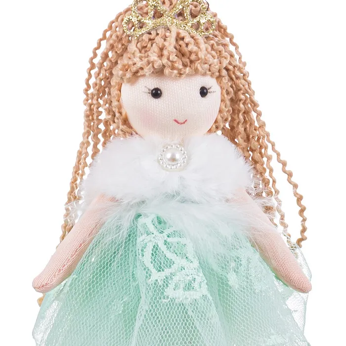 Fetițe decorative verde poliester set 6 Crăciun|Decoruri festive pline de farmec [1]