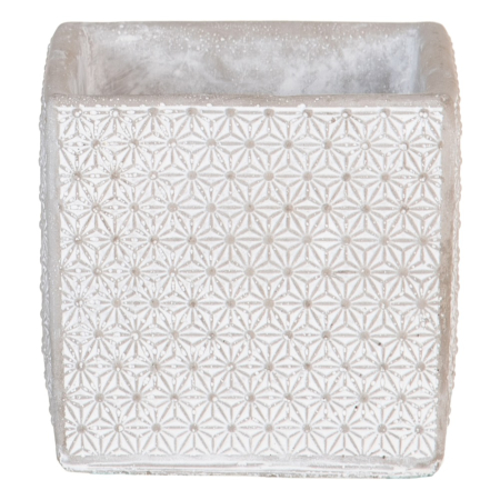 Obiecte decorative in Stil Minimalist - Set 6 ghivece patrate din ciment
