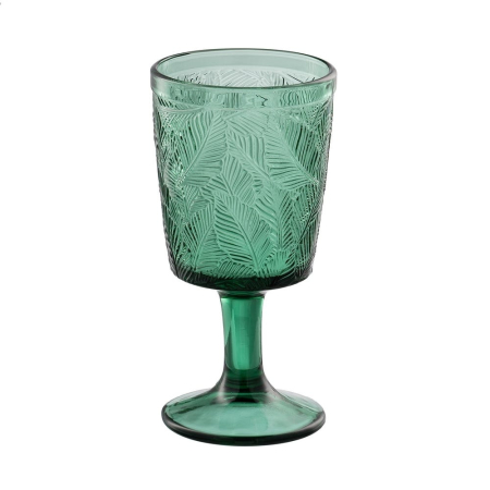 Servirea mesei - Pahare vin cristal verde CreativDeco pentru ocazii speciale