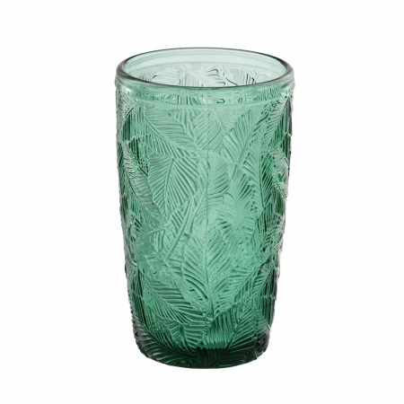Pahare si cani - Set pahare cristal verde CreativDeco pentru bauturi racoritoare